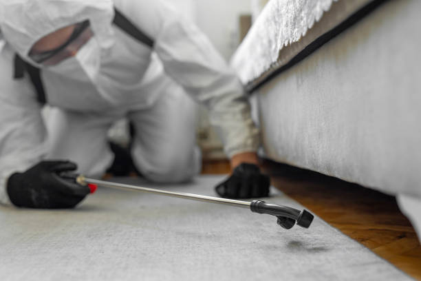 Professional Mosquito Control technician working in Woods Creek, WA